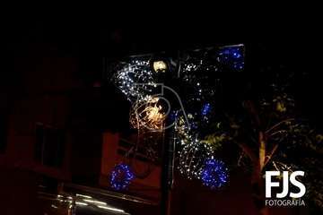 Telde se pone en modo navideño con el encendido de sus luces/Francisco Javier Santana.